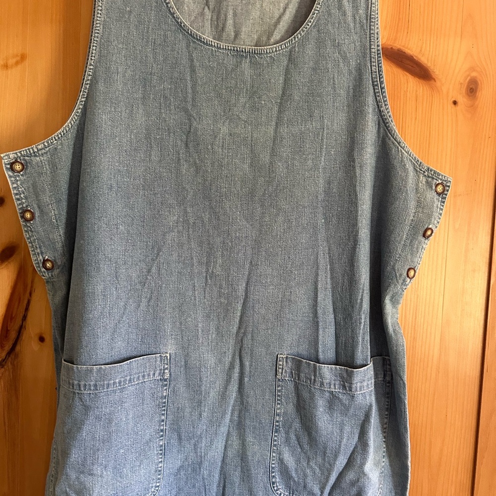 Eddie Bauer Light Blue Denim Dress